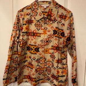 Vintage Breckenridge Women's southwest Print plus sized Jacket